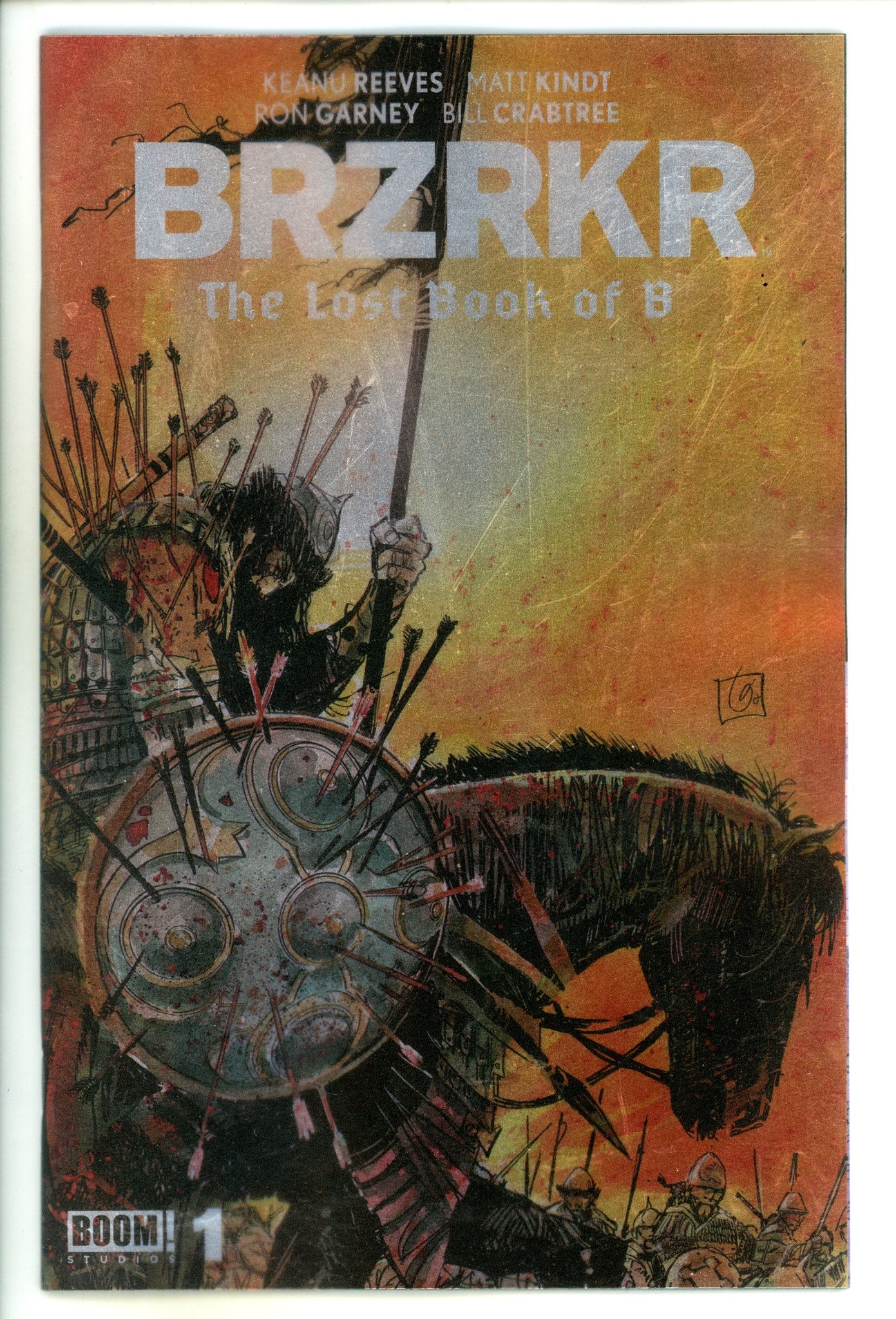 BRZRKR The Lost Book Of B 1 Garney Variant (2024)