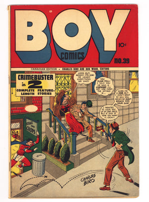Boy Comics   39  VG+ (4.5)   (1948)     Canadian Edition
