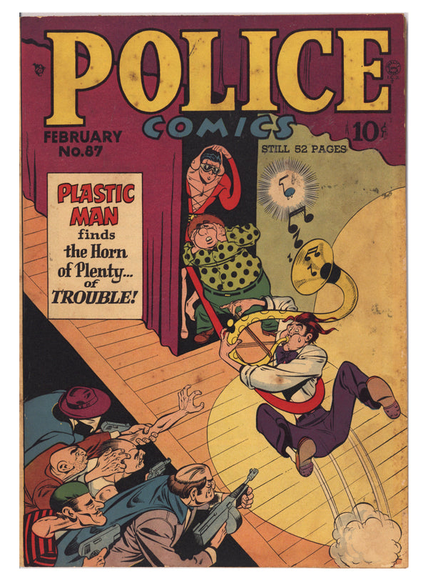 Police Comics 87 VG+ (4.5) (1949)