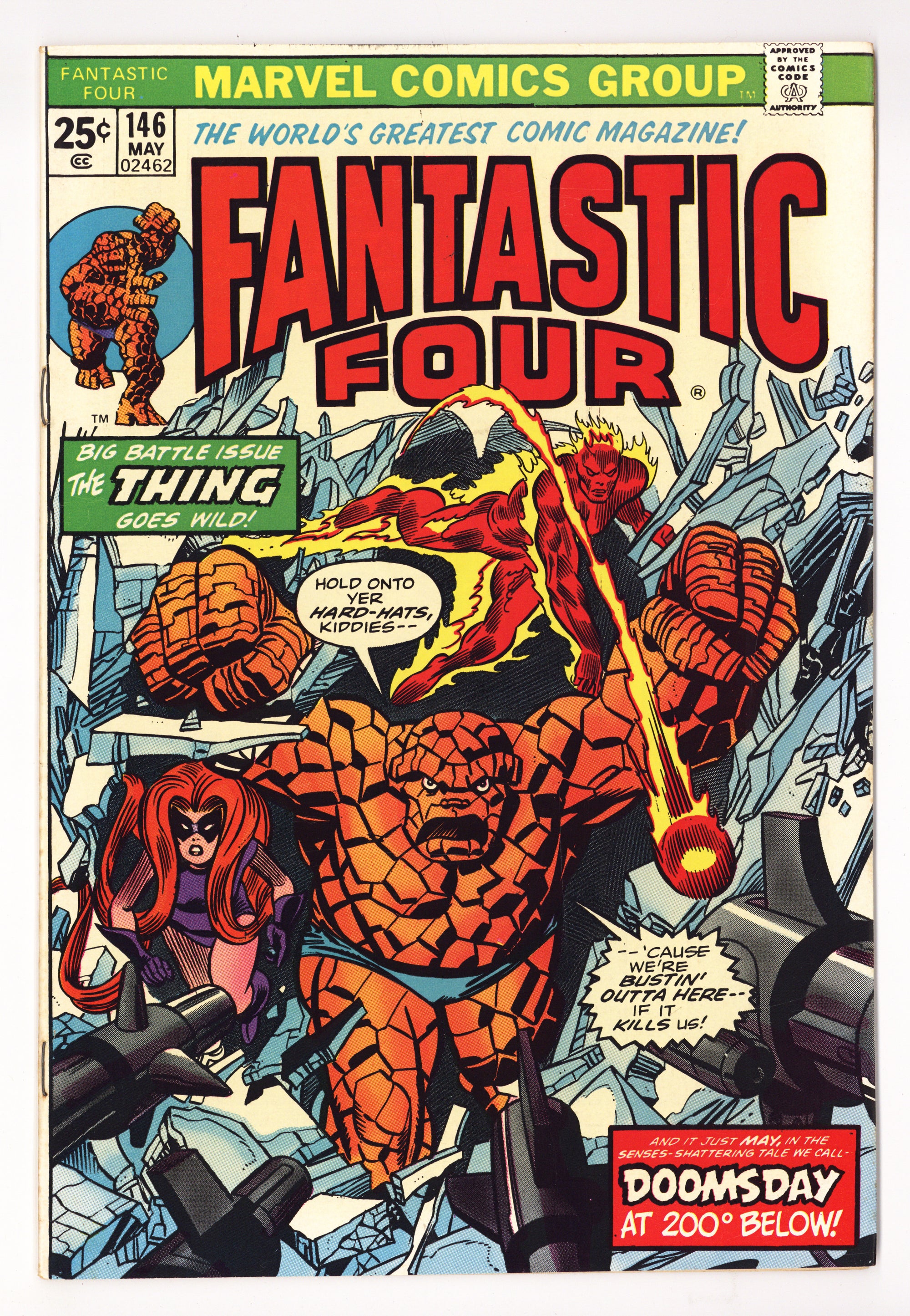 Fantastic Four Vol 1 146  VF (8.0)   (1974)        