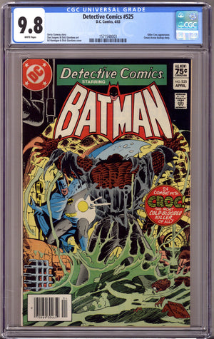 Detective Comics Vol 1 525 CGC 9.8 (NM/M) (1983) Canadian Price Variant