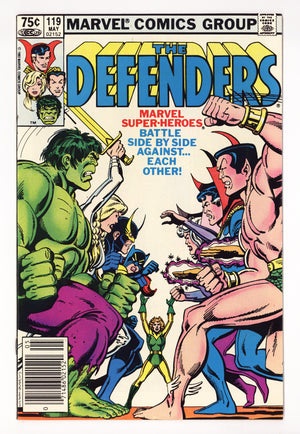 The Defenders Vol 1 119 VF+ (8.5) (1983) Canadian Price Variant