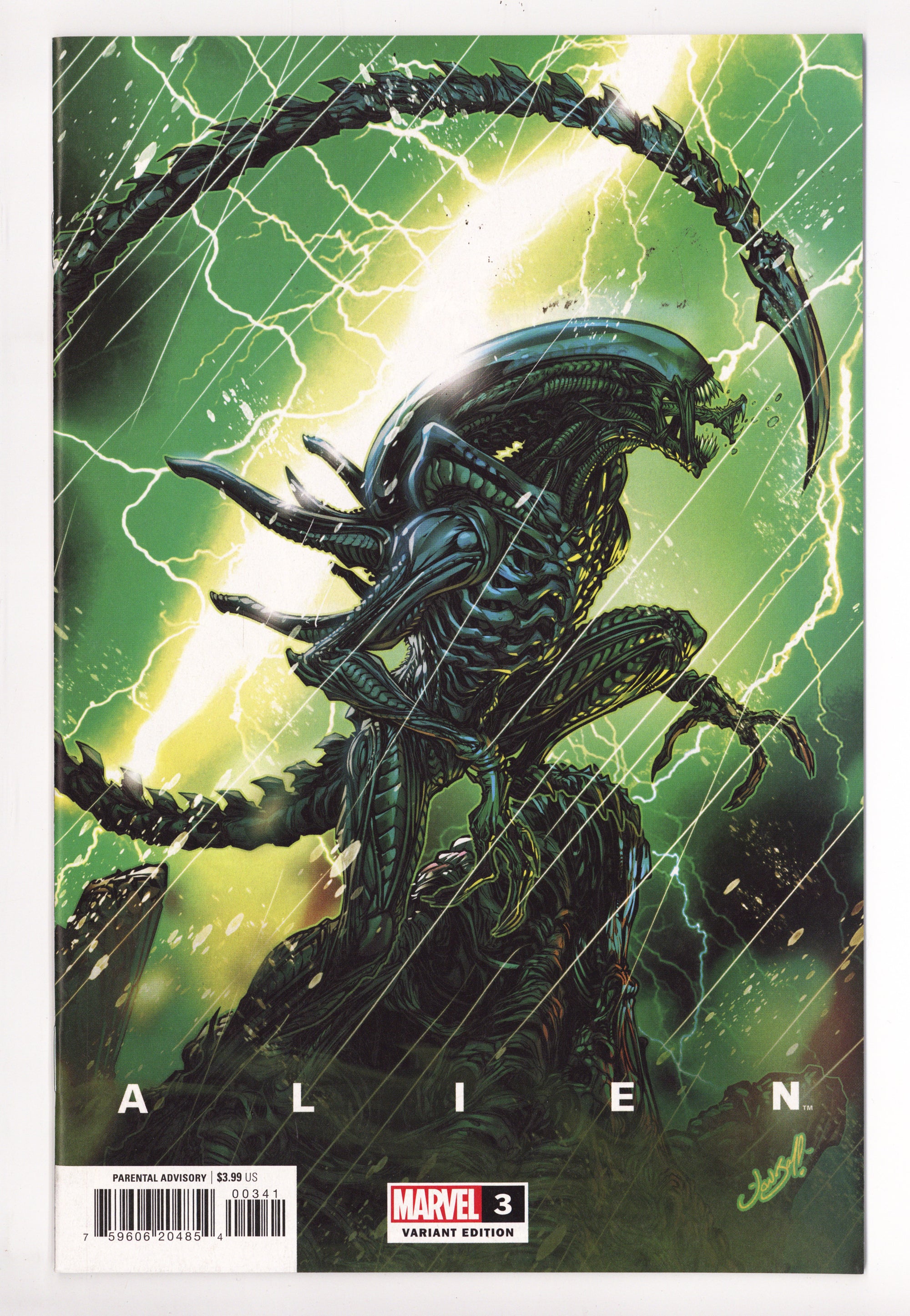 Alien Vol 2 3 High Grade (2022) Meyers Variant 
