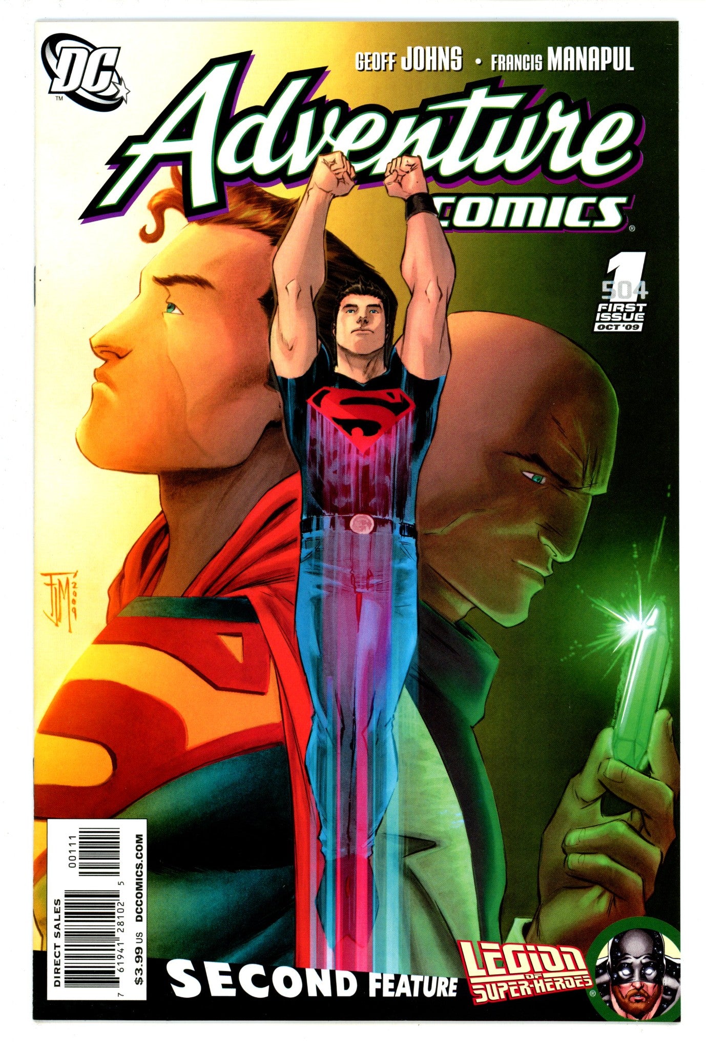 Adventure Comics Vol 3 1 / 504 High Grade (2009) 