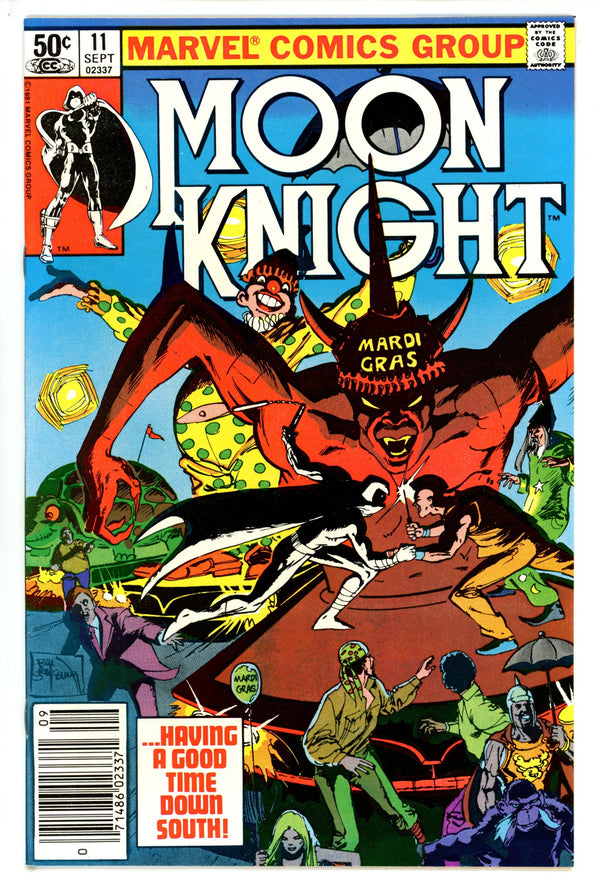 Moon Knight Vol 1 11 Newsstand VF+ (1981)