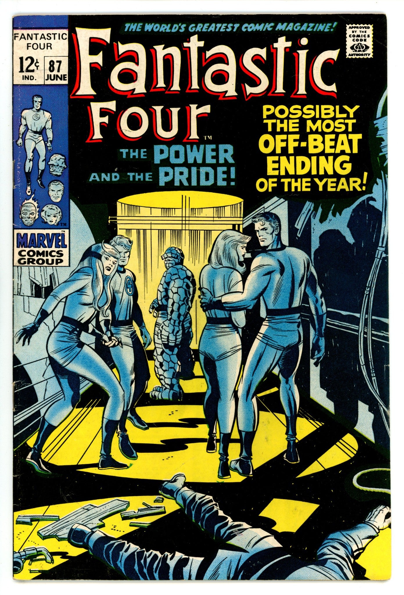 Fantastic Four Vol 1 87  FN (6.0)   (1969)        