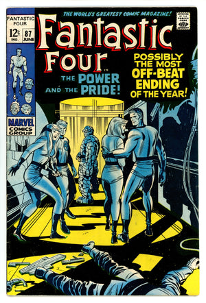 Fantastic Four Vol 1 87 FN (6.0) (1969)