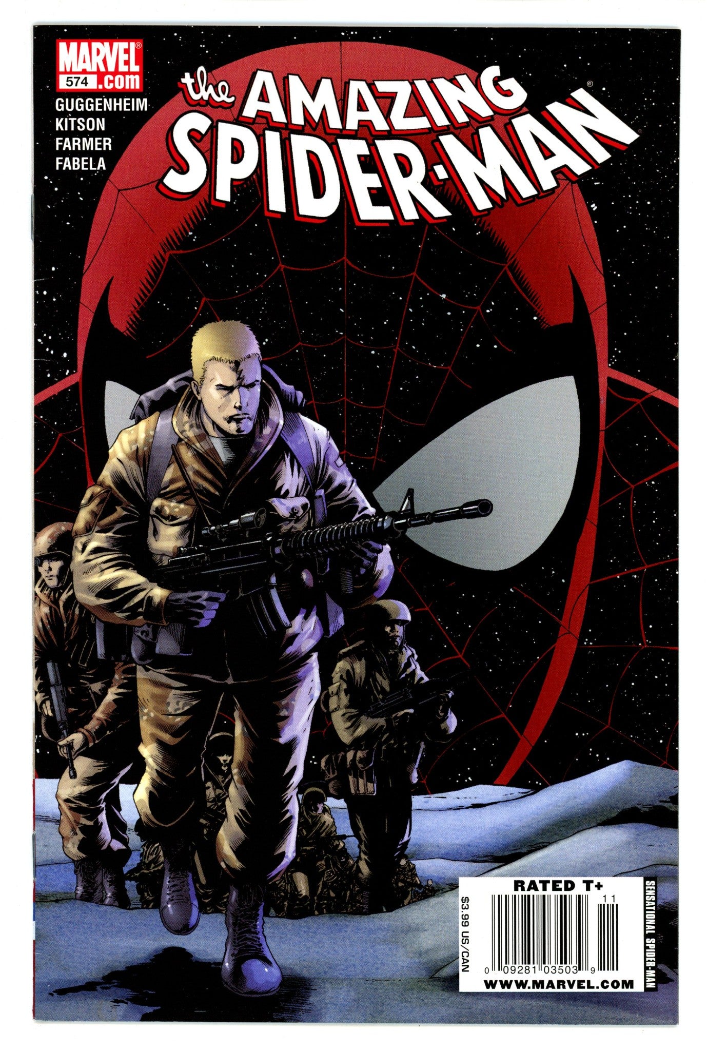 The Amazing Spider-Man Vol 2 574 FN/VF (7.0) (2008) Newsstand 