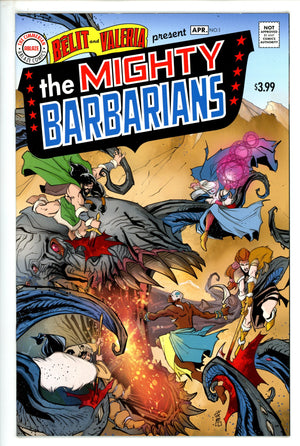 The Mighty Barbarians 1 High Grade (2023) Cafaro Variant