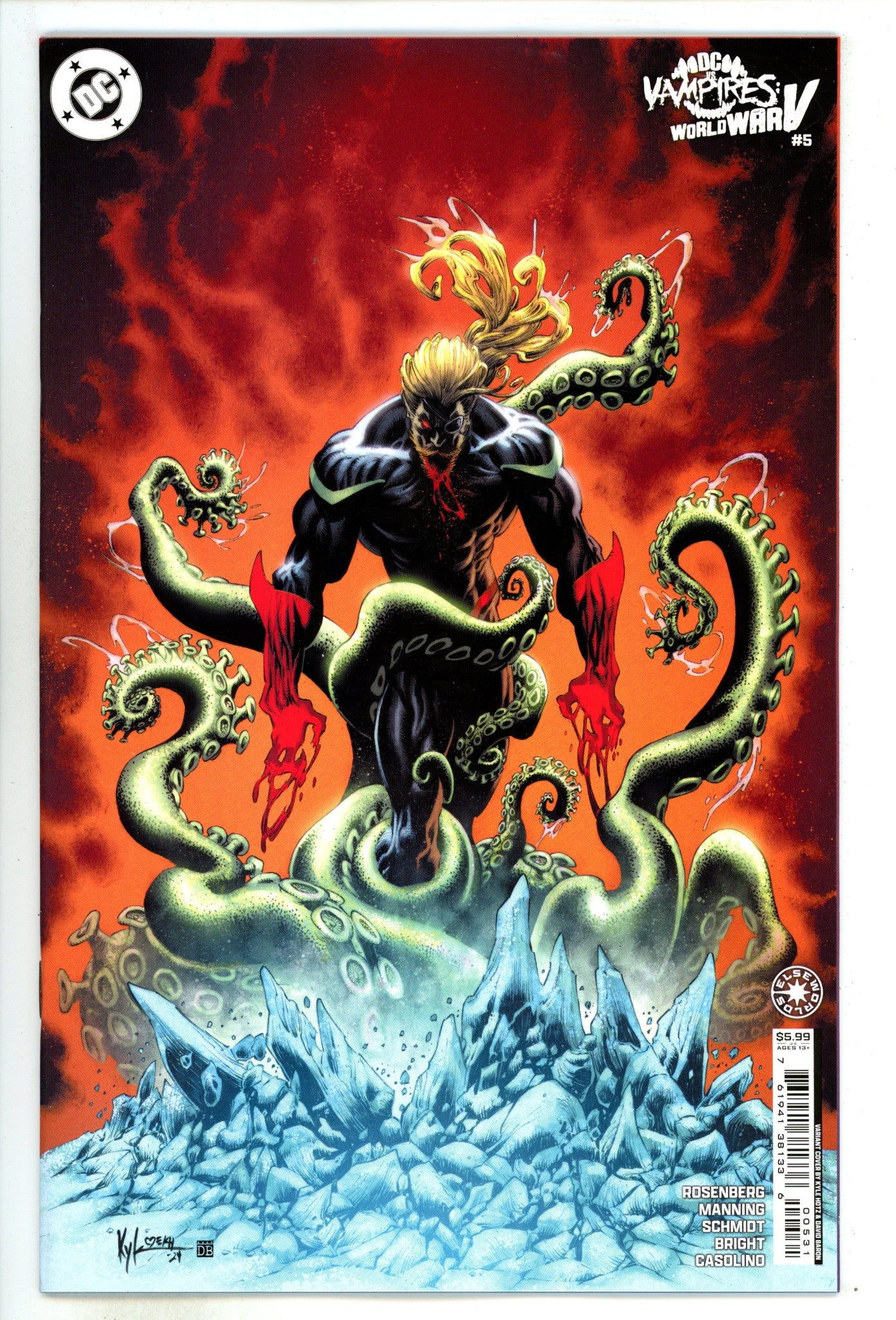 DC Vs Vampires World War V 5 Hotz Variant (2024)