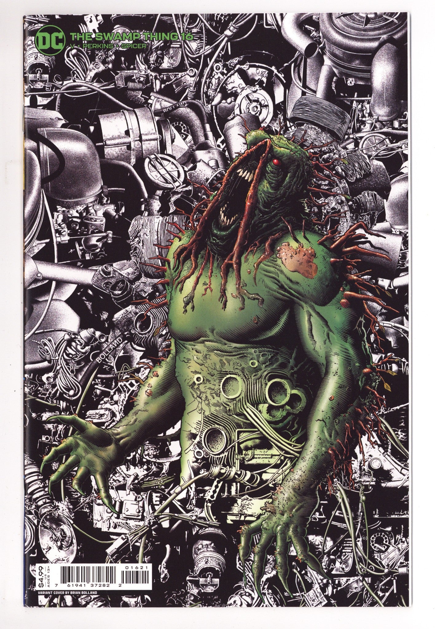 The Swamp Thing Vol 7 16 High Grade (2022) Bolland Variant 
