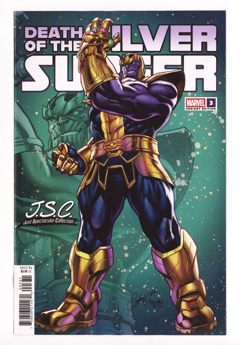 Death Of The Silver Surfer 3 Campbell Variant (2025)