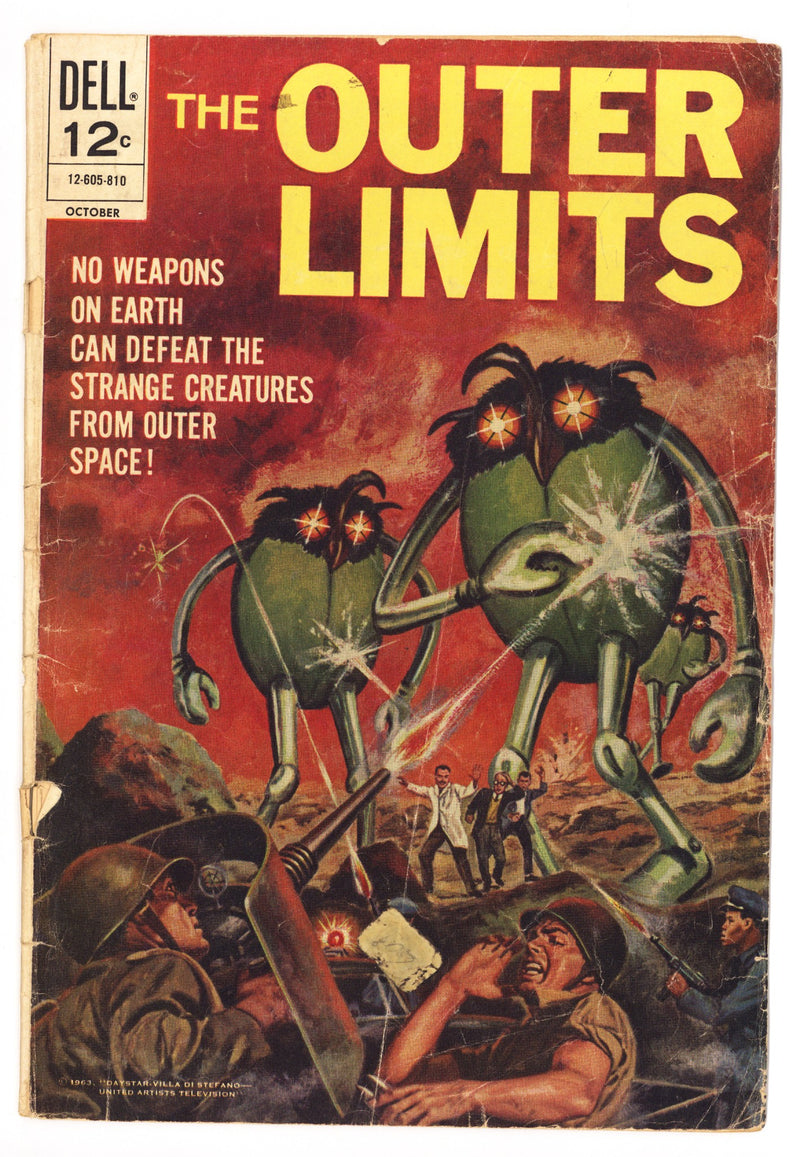 The Outer Limits 17 Very Low Grade Cover Detached (1968) 