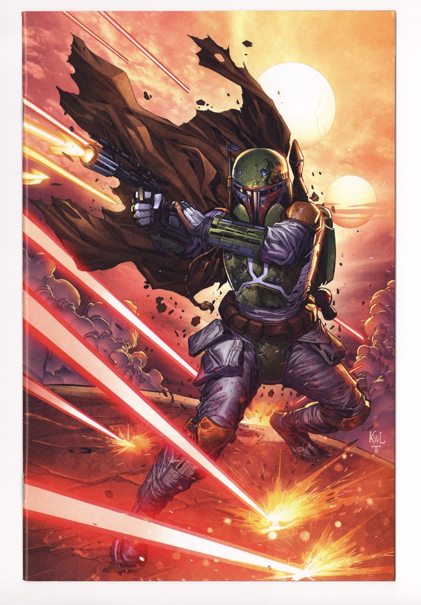 Star Wars: War of the Bounty Hunters Alpha 1 NM (9.4) (2021) Lashley Virgin Exclusive Variant 