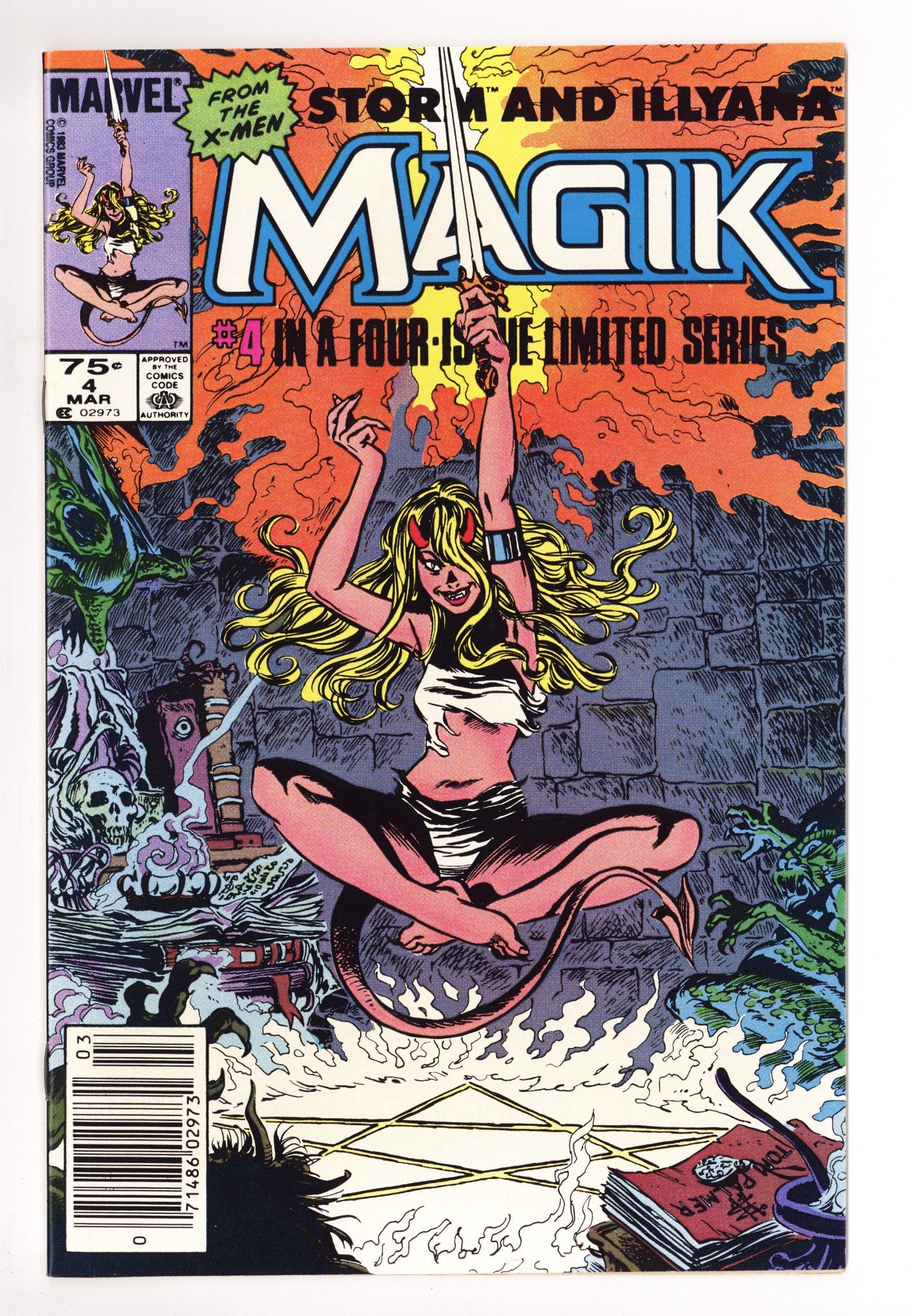 Magik Vol 1 4 VF/NM (9.0) (1984) Canadian Price Variant 
