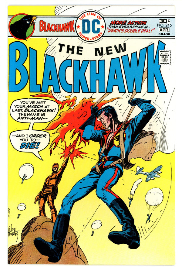 Blackhawk Vol 1 245 NM- (9.2) (1976)