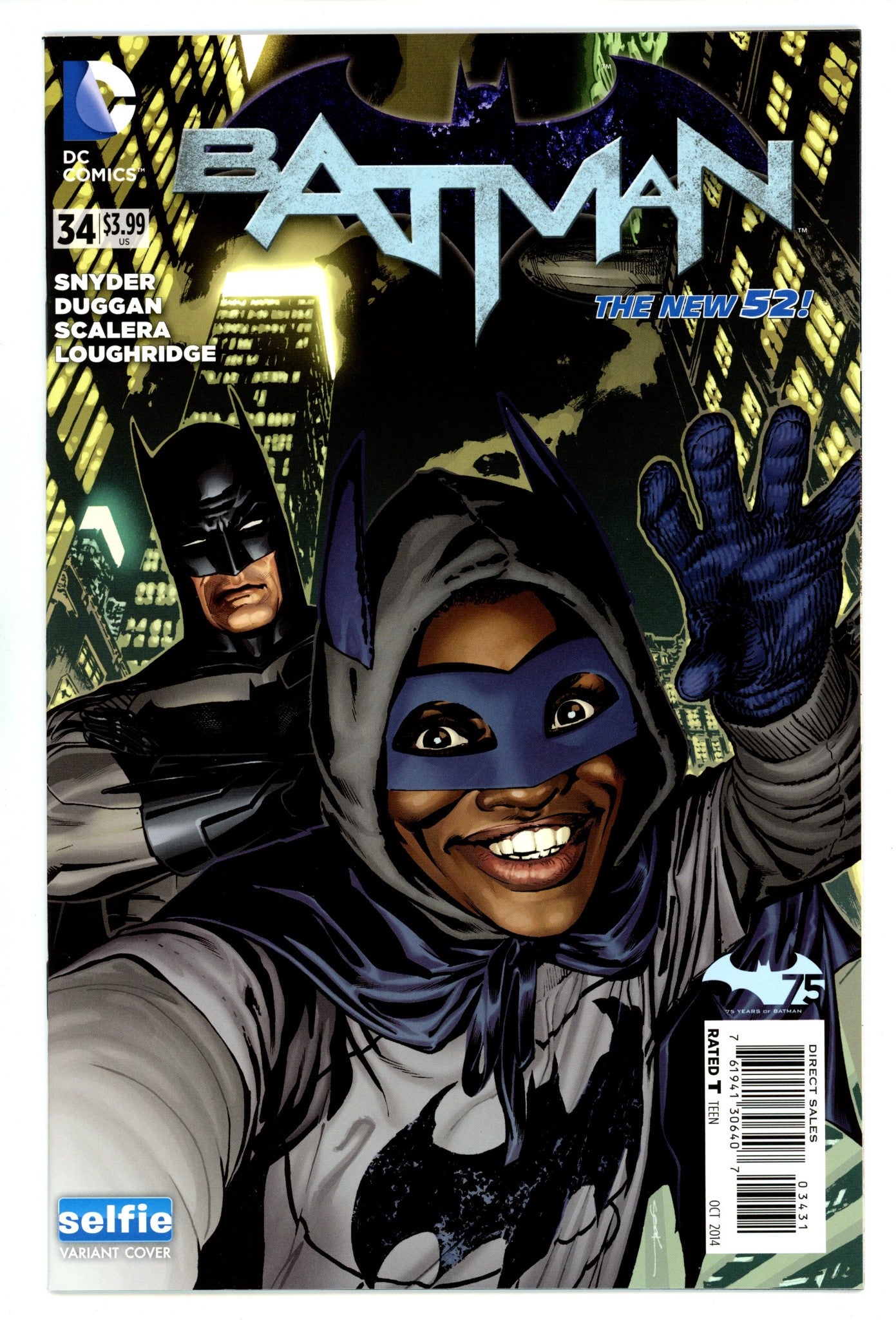 Batman Vol 2 34 High Grade (2014) Sook Variant 