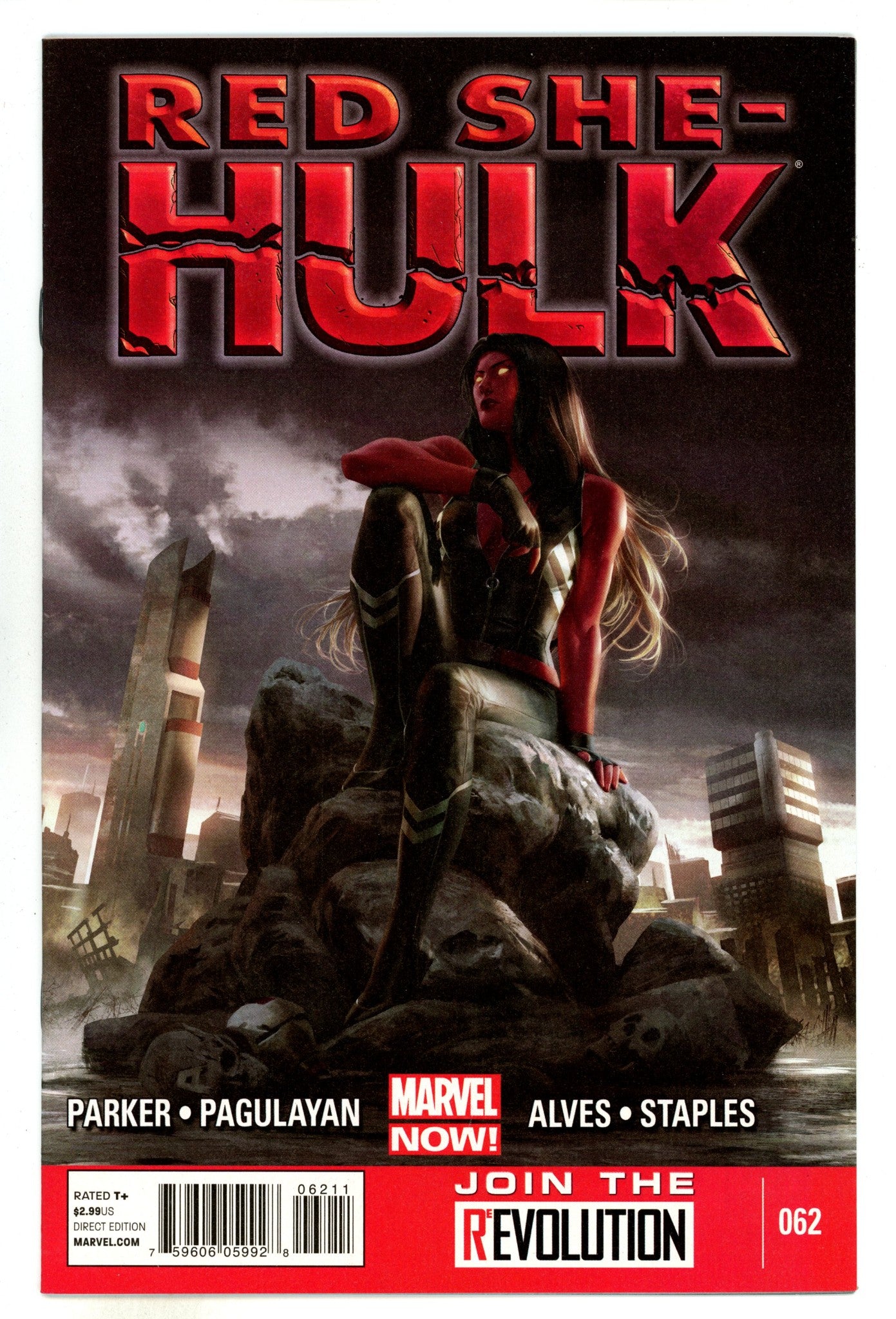 Red She-Hulk Vol 1 62 High Grade (2013) 
