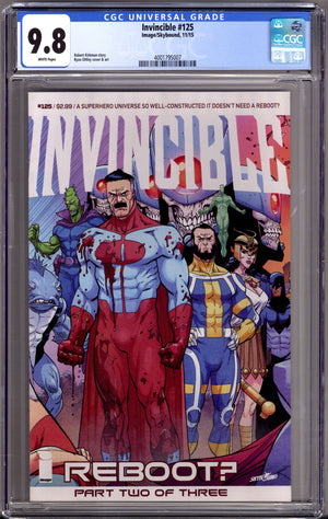 Invincible 125 CGC 9.8 (NM/M) (2015)