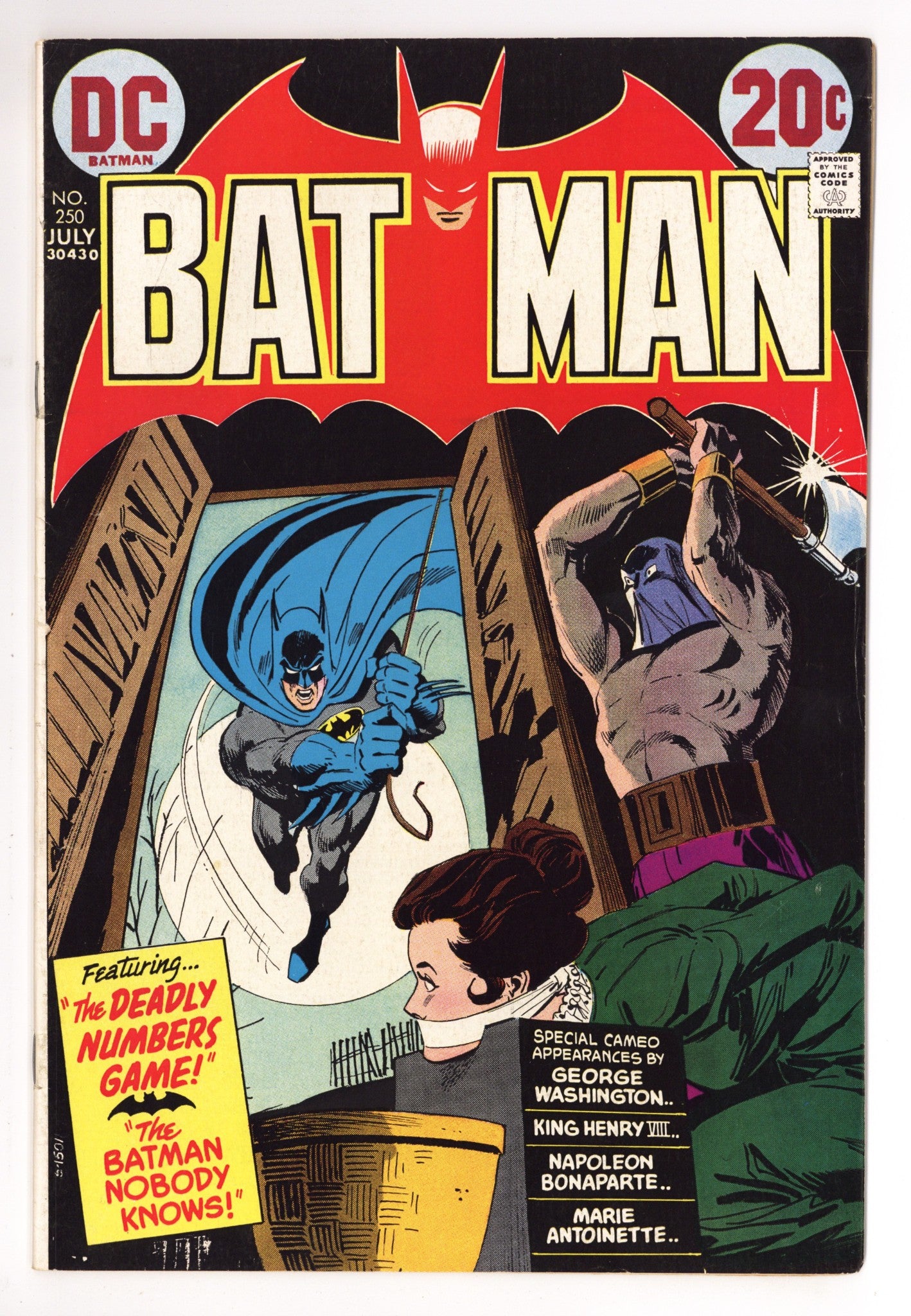 Batman Vol 1 250 FN (6.0) (1973) 