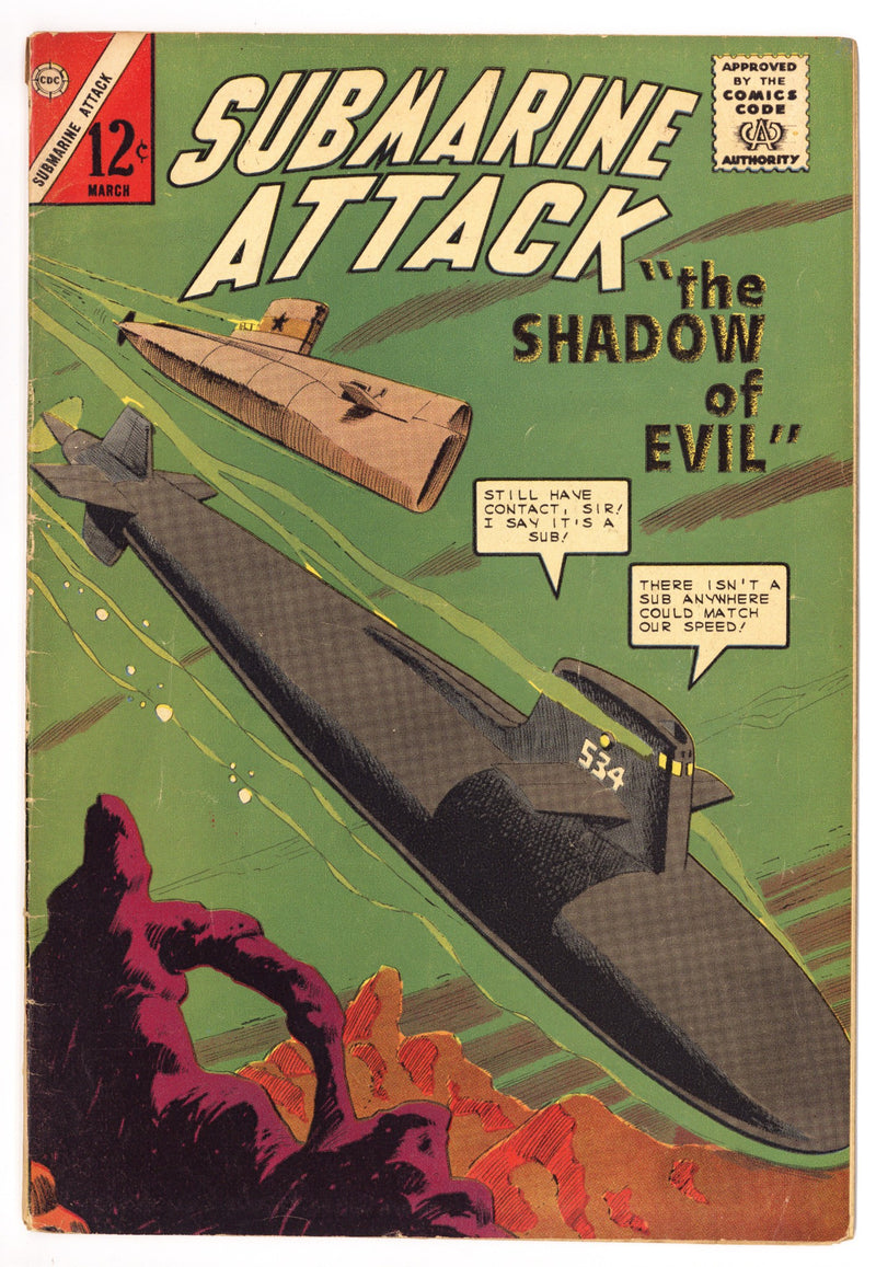 Submarine Attack 44 Very Low Grade (1964) 