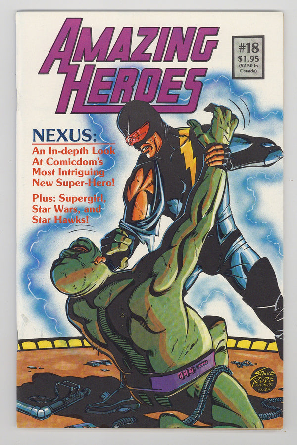 Amazing Heroes 18 VF/NM (9.0) (1982)