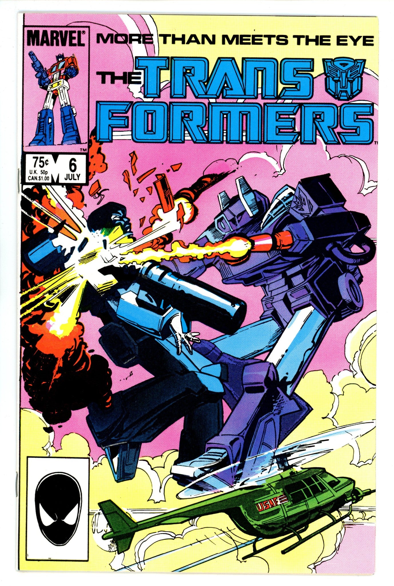 The Transformers 6 VF+ (8.5) (1985) 