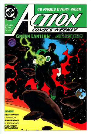Action Comics Weekly Vol 1 614 NM- (9.2) (1988)