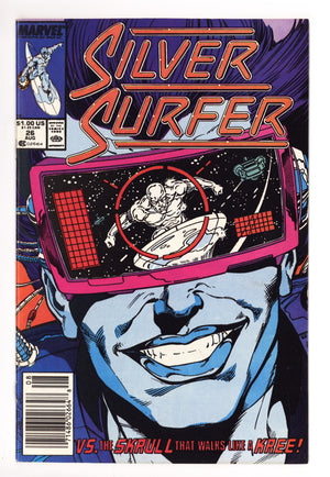 Silver Surfer Vol 3 26 Mid Grade (1989) Newsstand