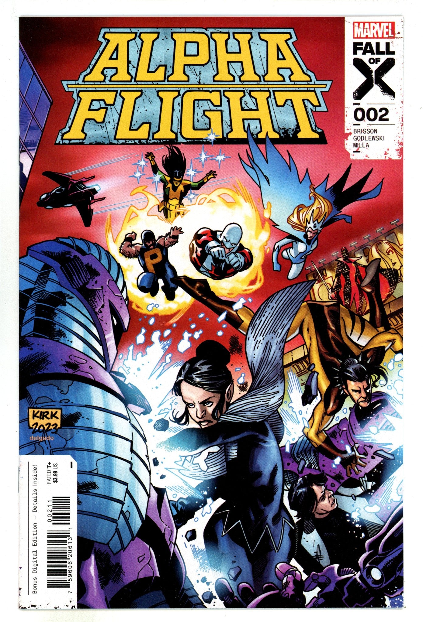 Alpha Flight Vol 5 2 High Grade (2023) 
