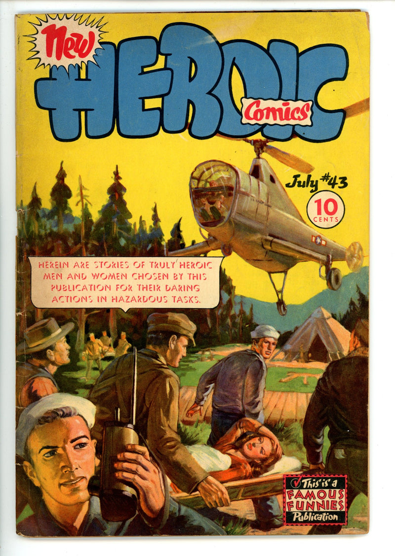 New Heroic Comics 43 VG (4.0) (1947) 