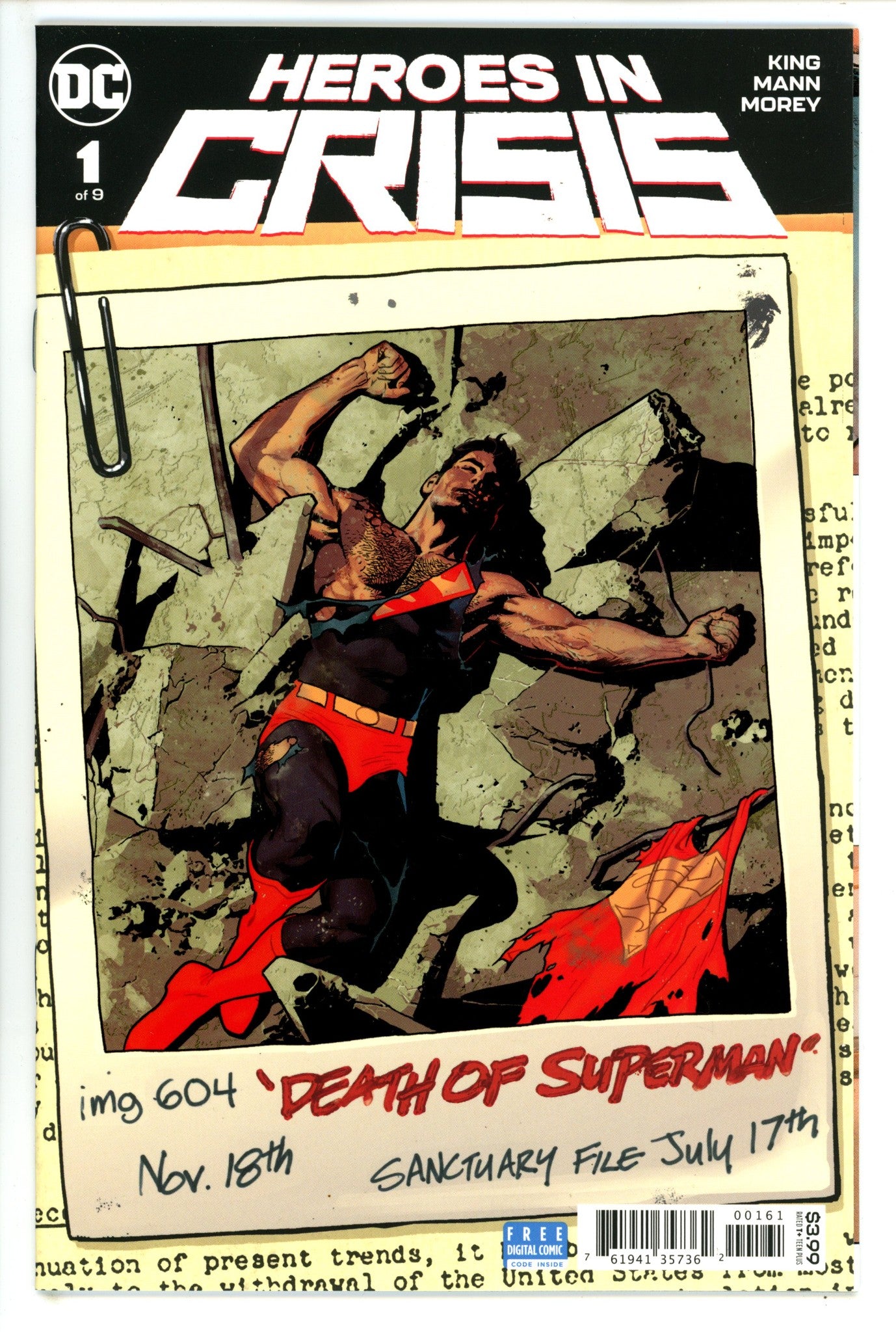Heroes in Crisis 1 Sook Variant (2018)