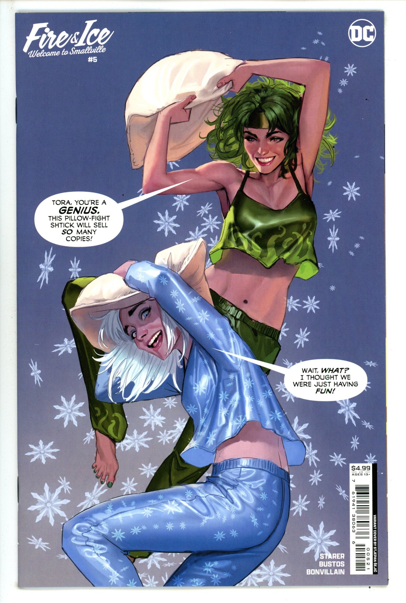 Fire & Ice Welcome To Smallville 5 Sejic Variant (2024)