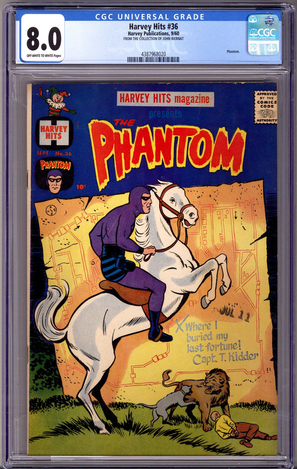 Harvey Hits 36 CGC 8.0 (VF) (1960)