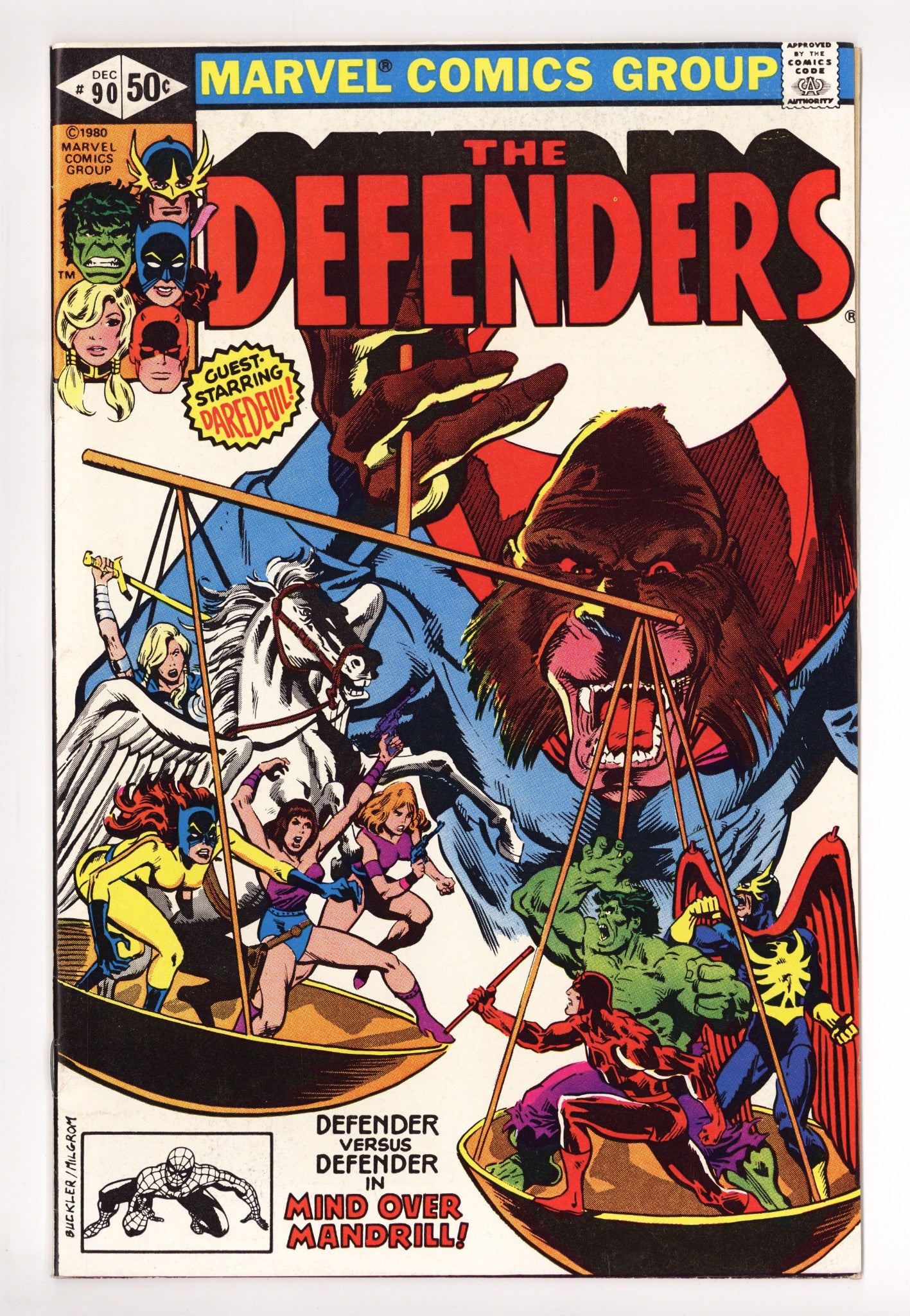 The Defenders Vol 1 90 Mid Grade (1980) 