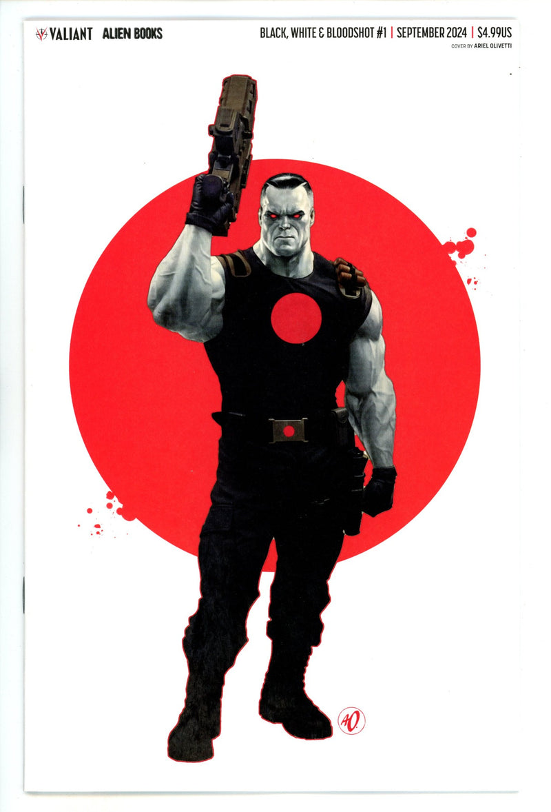 Black White & Bloodshot 1 Olivetti Virgin Incentive Variant NM- (2024)