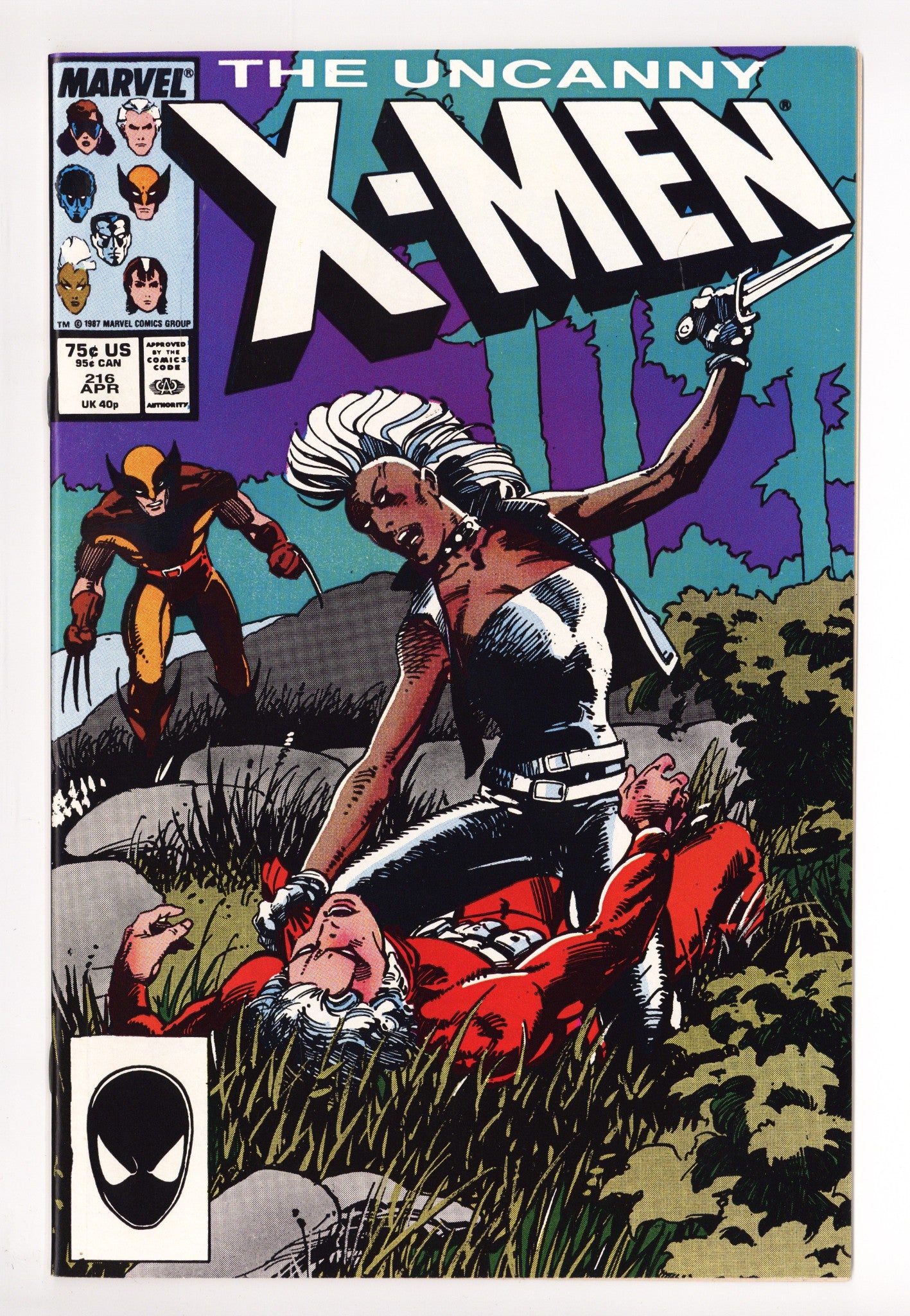The Uncanny X-Men Vol 1 216 High Grade (1987) 
