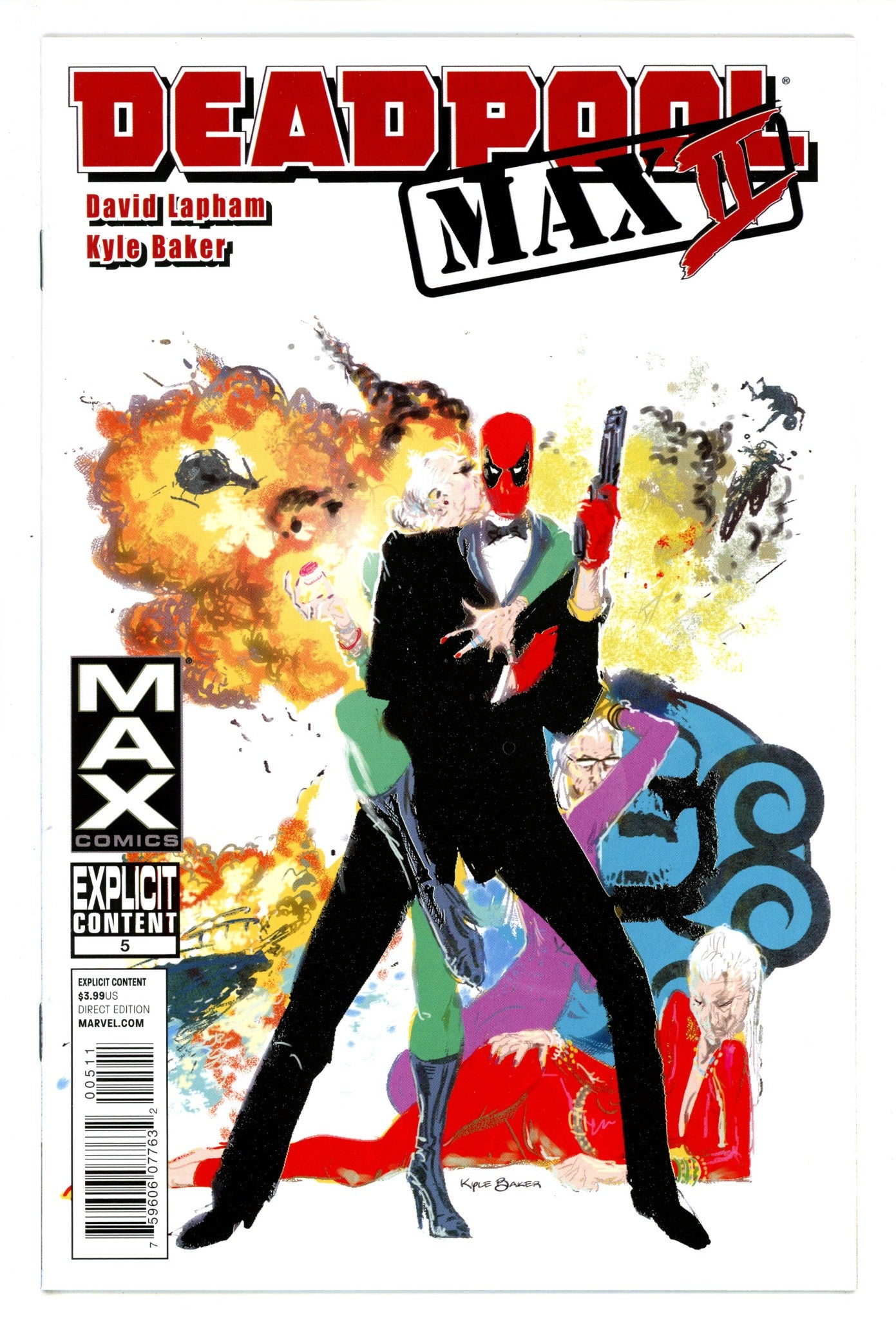 Deadpool Max 2 5 High Grade (2012) 