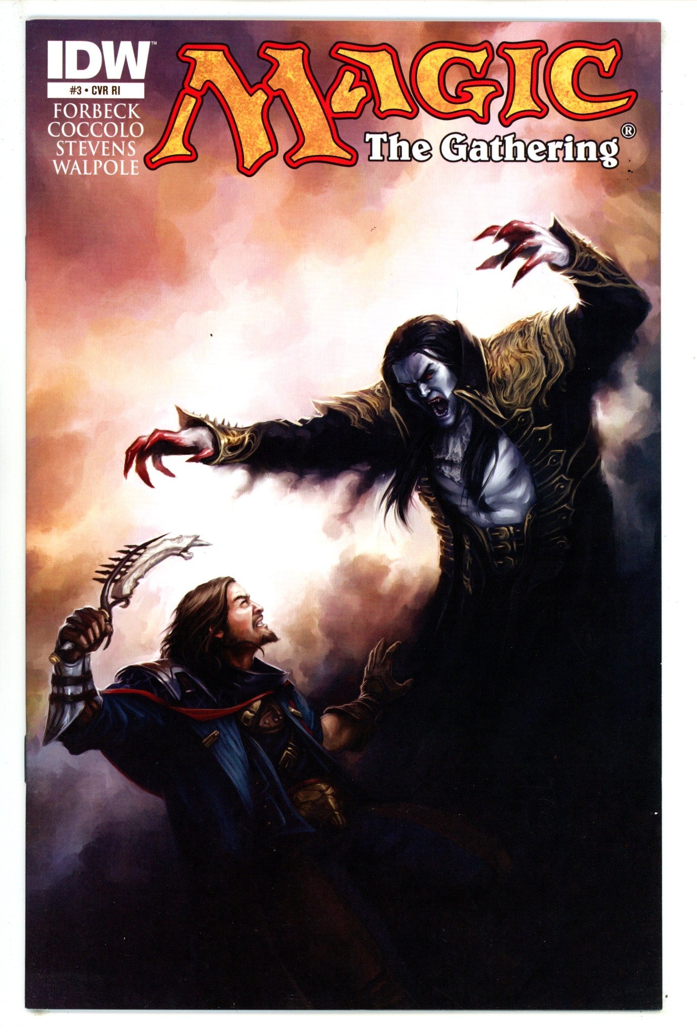 Magic: The Gathering Vol 1 3 VF+ (8.5) (2012) Walpole Incentive Variant 