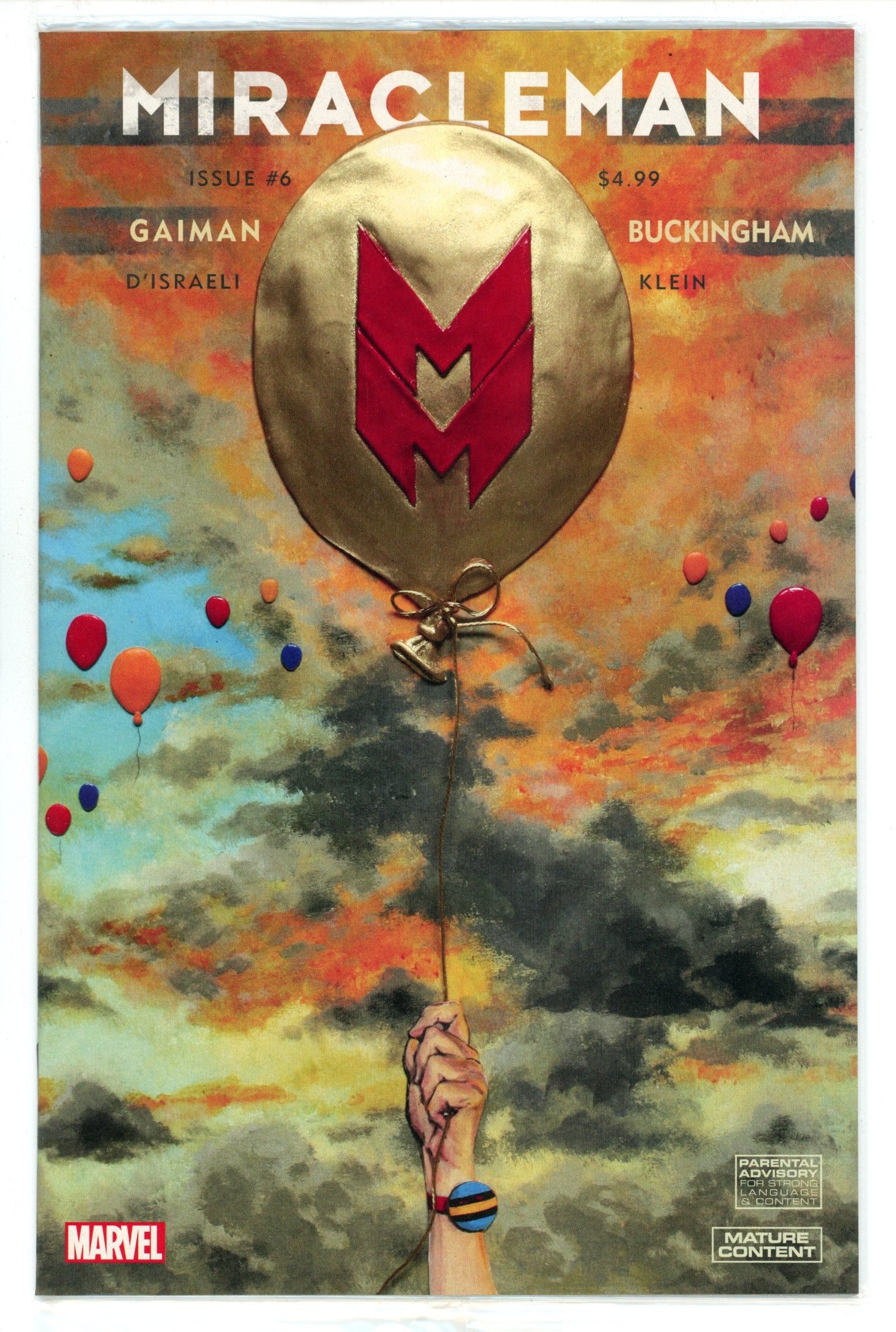 Miracleman by Gaiman and Buckingham 6 High Grade (2016) 