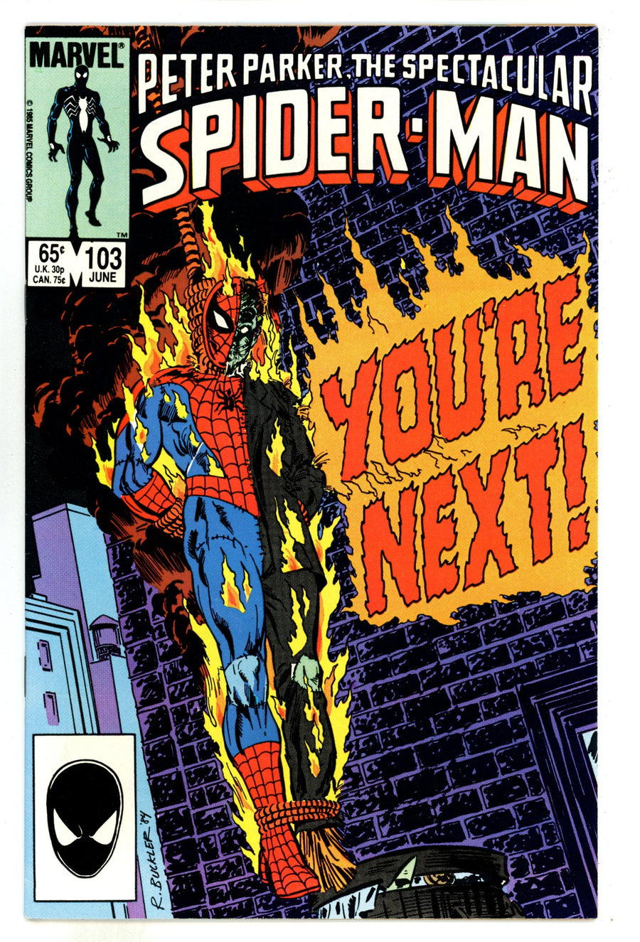 The Spectacular Spider-Man Vol 1 103 High Grade (1985) 