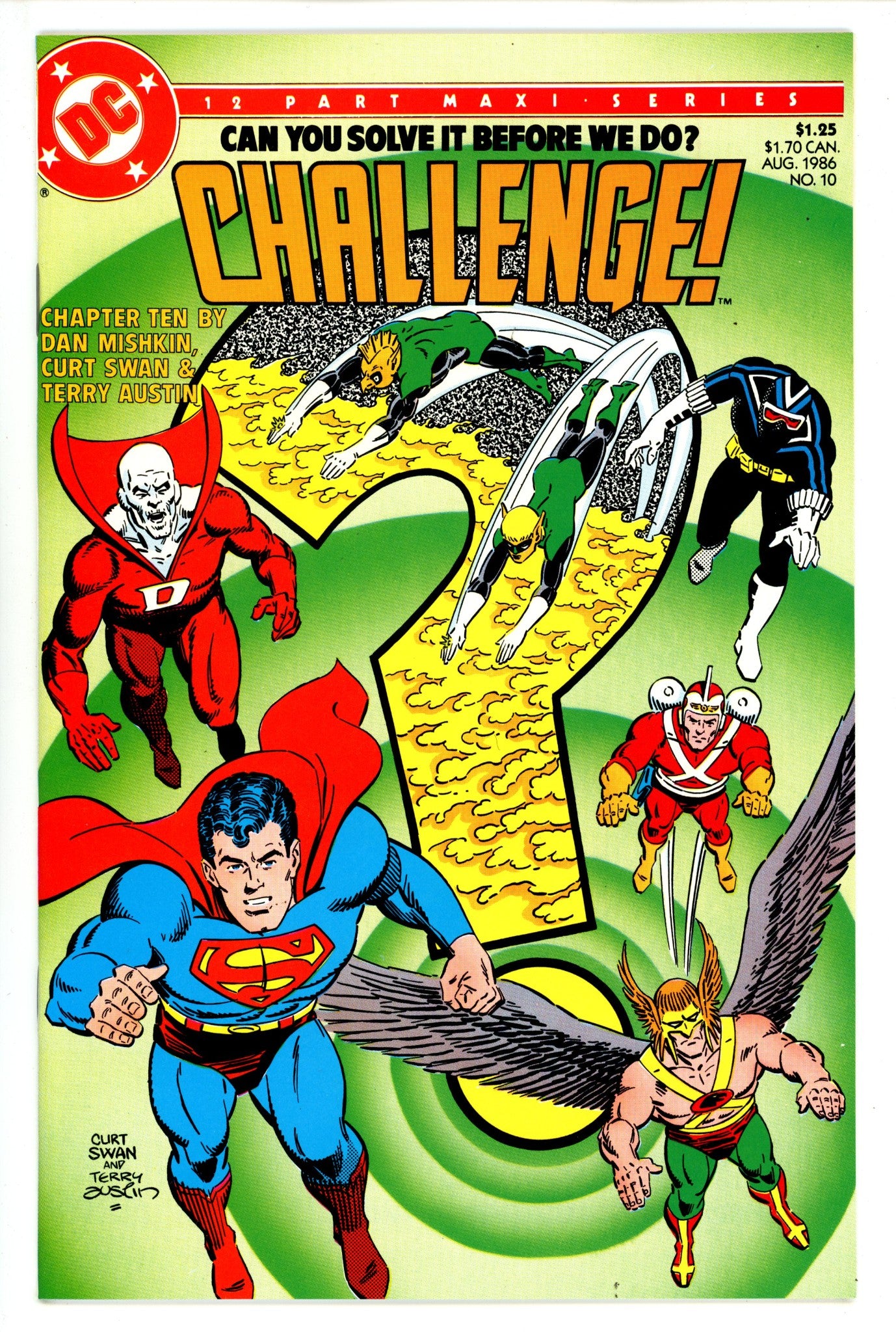 DC Challenge 10 High Grade (1986) 