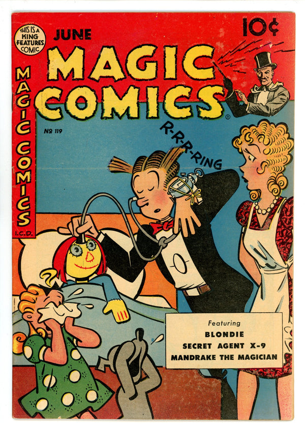 Magic Comics 119 FN+ (6.5) (1949)