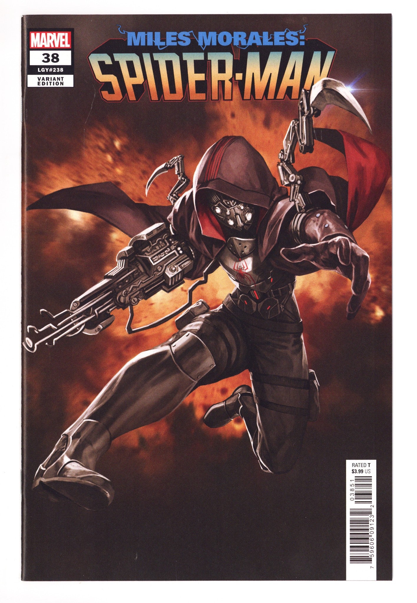Miles Morales: Spider-Man Vol 1 38 (278) NM- (9.2) (2022) Srisuwan Incentive Variant 