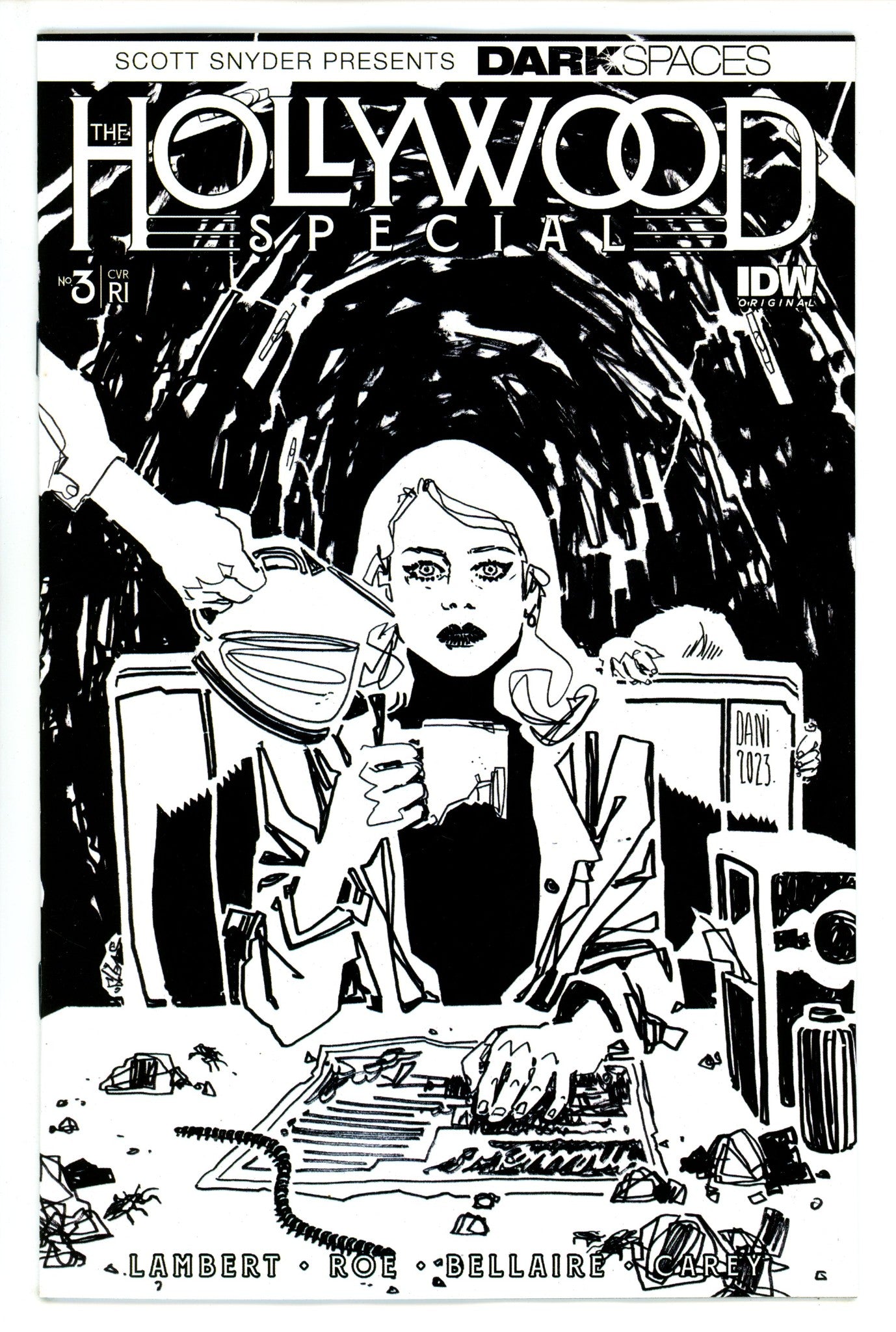 Dark Spaces Hollywood Special 3 Dani Incentive Variant NM- (2023)