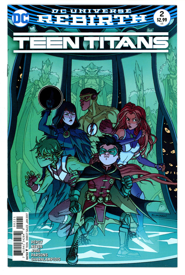 Teen Titans Vol 6 2 High Grade (2017) Burnham Variant