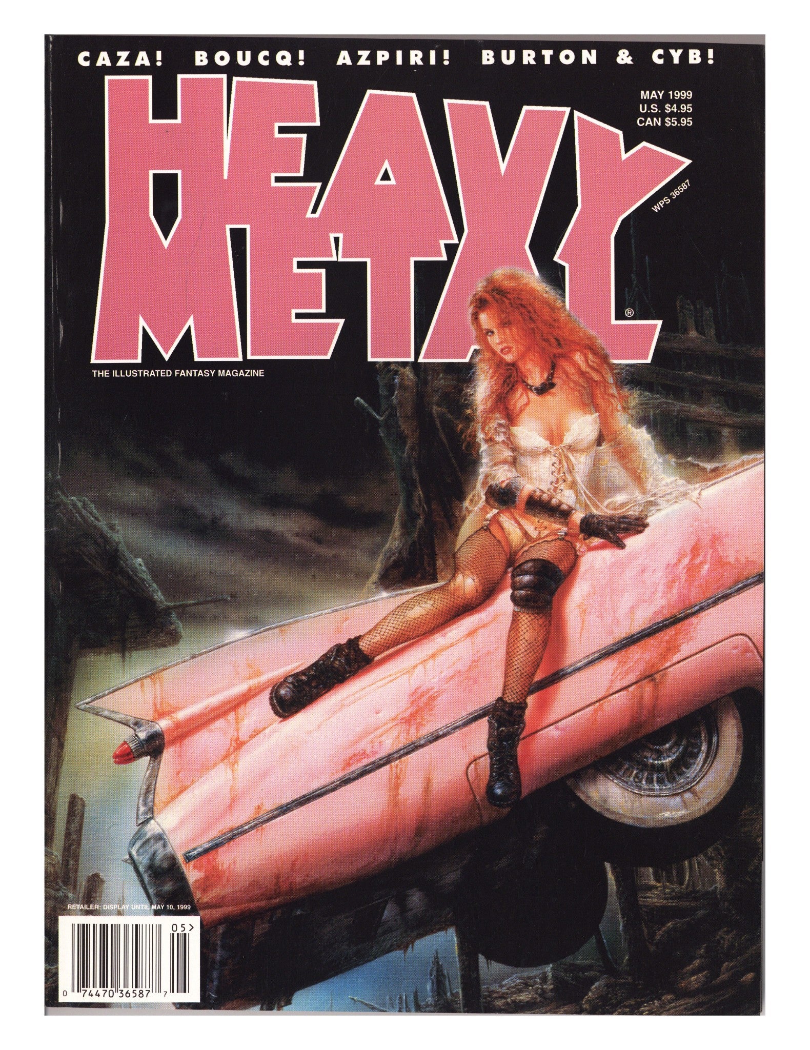 Heavy Metal Magazine Vol 23 2 Mid Grade (1999) 