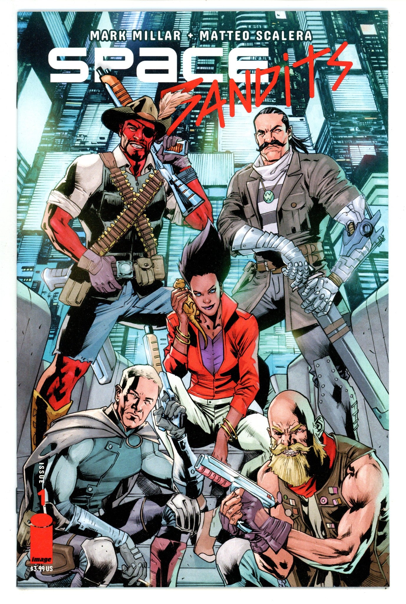 Space Bandits 1 High Grade (2019) Hitch Variant 