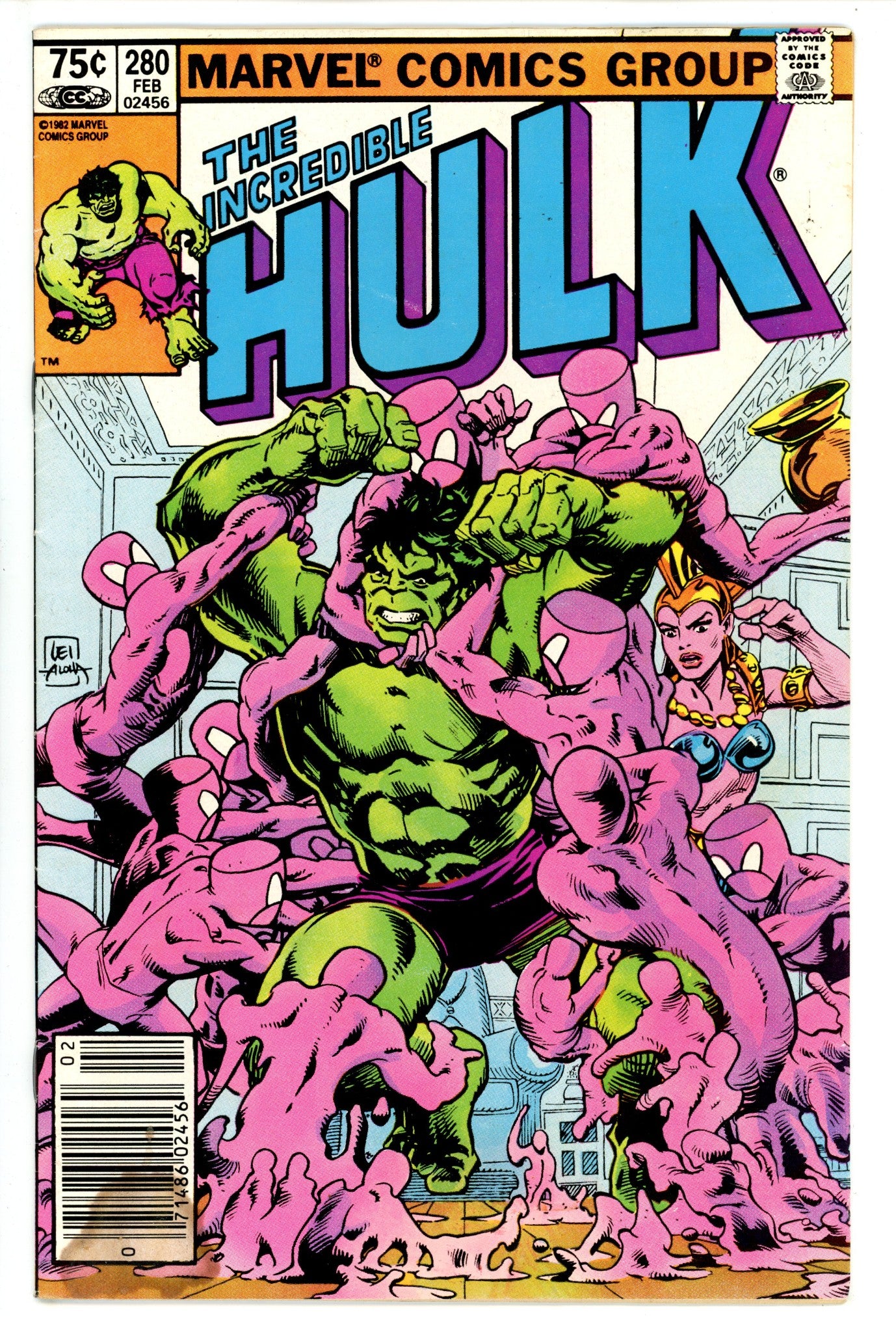 The Incredible Hulk Vol 1 280 Canadian Variant VG- (1983)