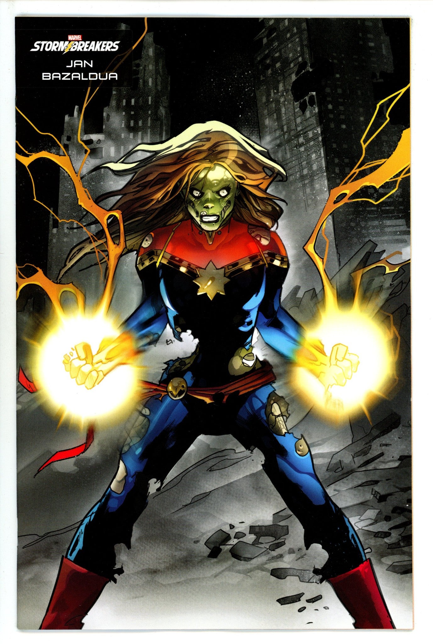 Captain Marvel Vol 12 1 Bazaldua Variant (2023)